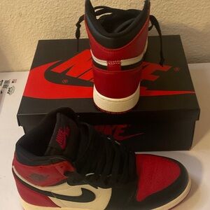 Nike Kids Sneakers - Red, Black, White